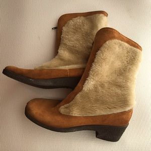 Vintage Quoddy Suede Boots